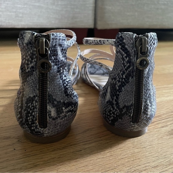 EUC Nursace snakeskin print strappy sandal, 38 - Picture 3 of 4